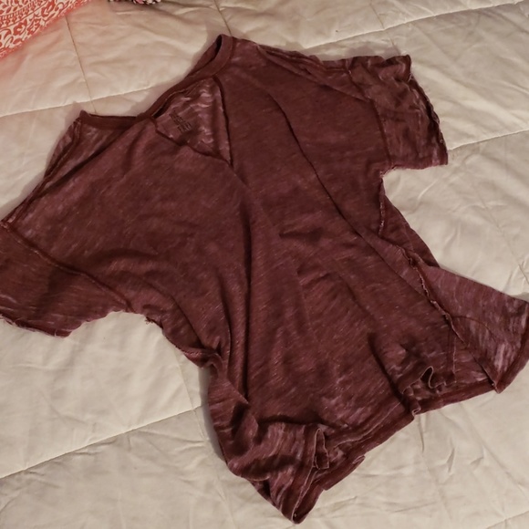 Free people v neck t shirt sz m - Picture 5 of 5